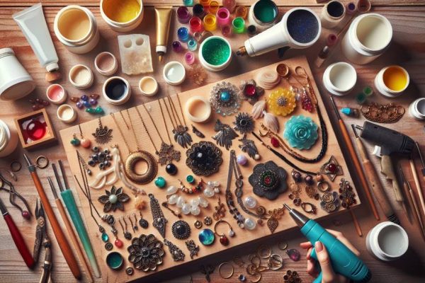 Artisanat créatif : création de bijoux en résine époxy un guide complet