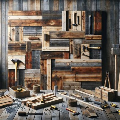 Cachet authentique : créez un mur d'accent en bois de grange pour votre intérieur