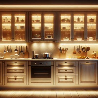 Lumière sur votre cuisine : comment installer un éclairage LED sous les armoires de cuisine