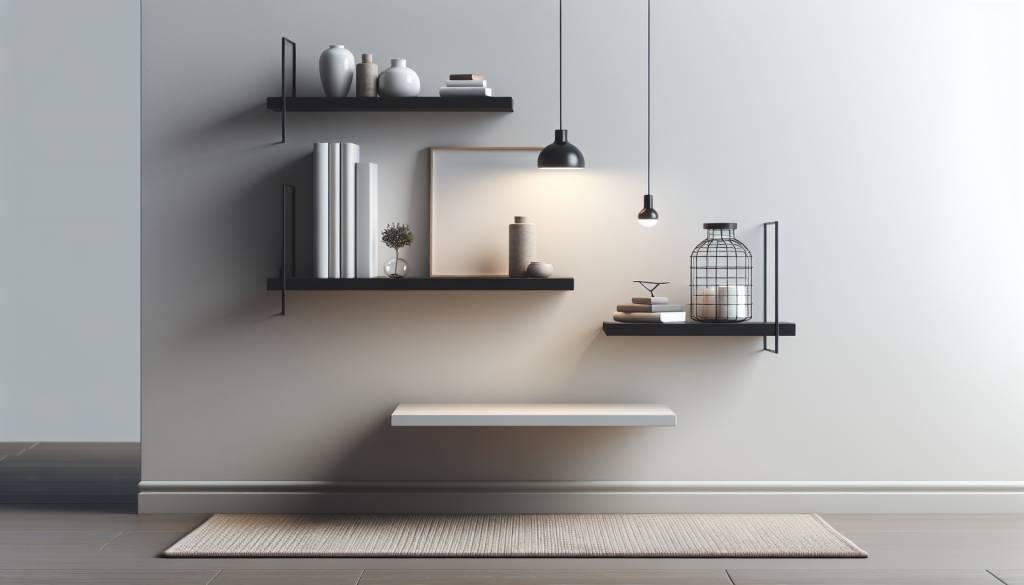 Design minimaliste : fabriquez une étagère flottante invisible pour un look moderne