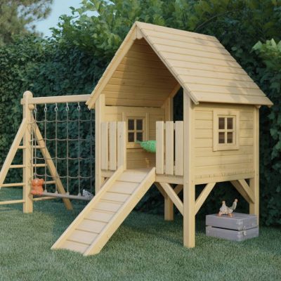Construire une cabane pour enfants en bois dans le jardin : sécurité et amusement garantis