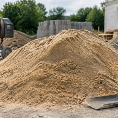 0,25 m3 de sable en kg : calcul, poids et estimation pour vos travaux de construction