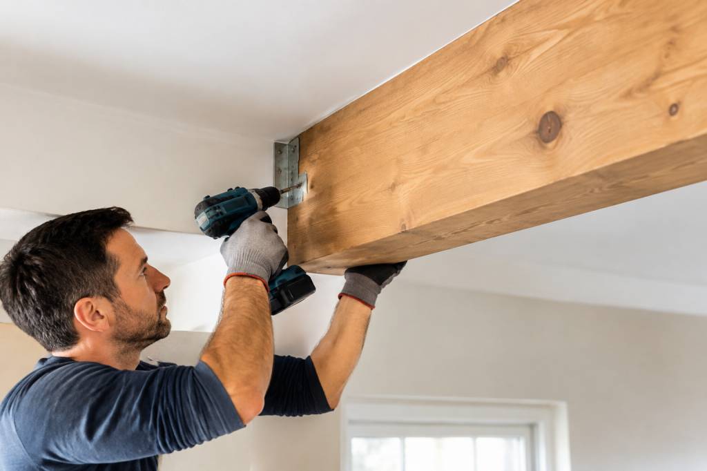 Poutre muralière : définition, pose et conseils pour une fixation durable